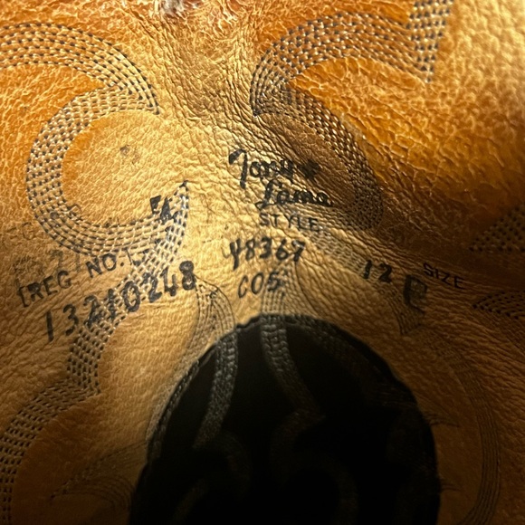 Python Cowboy boots - Picture 3 of 4